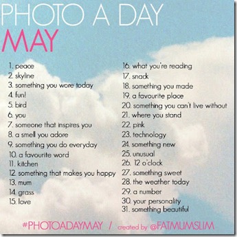 may photo a day