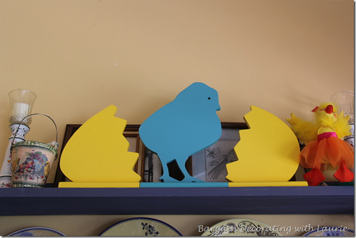 Hatched Chick Easter Decor