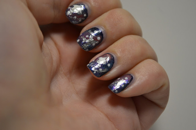 Galaxy nails by Elins Nails