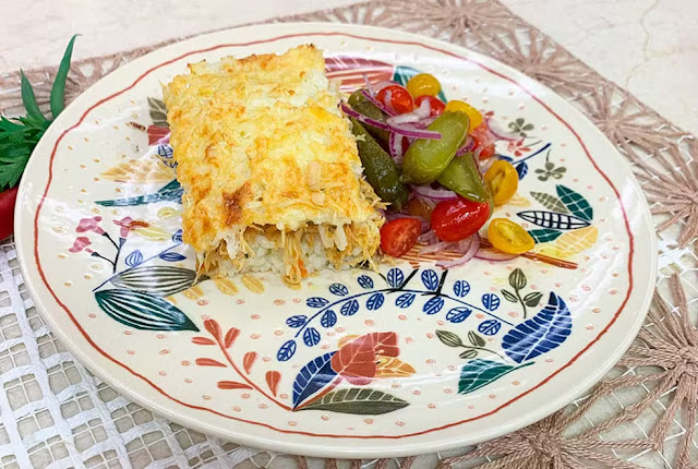 Como Fazer Arroz cremoso de frango - RECEITAS
