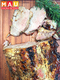 roast beef de ribeye al horno facil receta para navidad jugoso suavecito