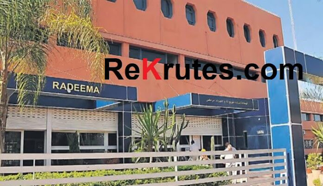 Concours de Recrutement RADEEMA 2022 (30 Emplois)