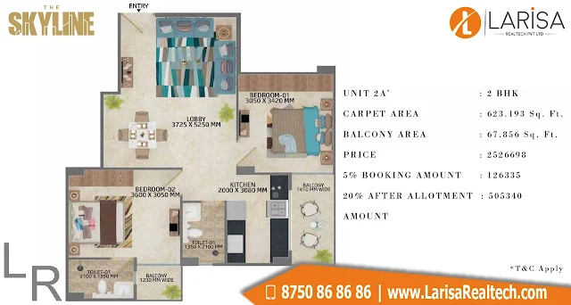 MRG THE SKYLINE 106 FLOOR PLANS