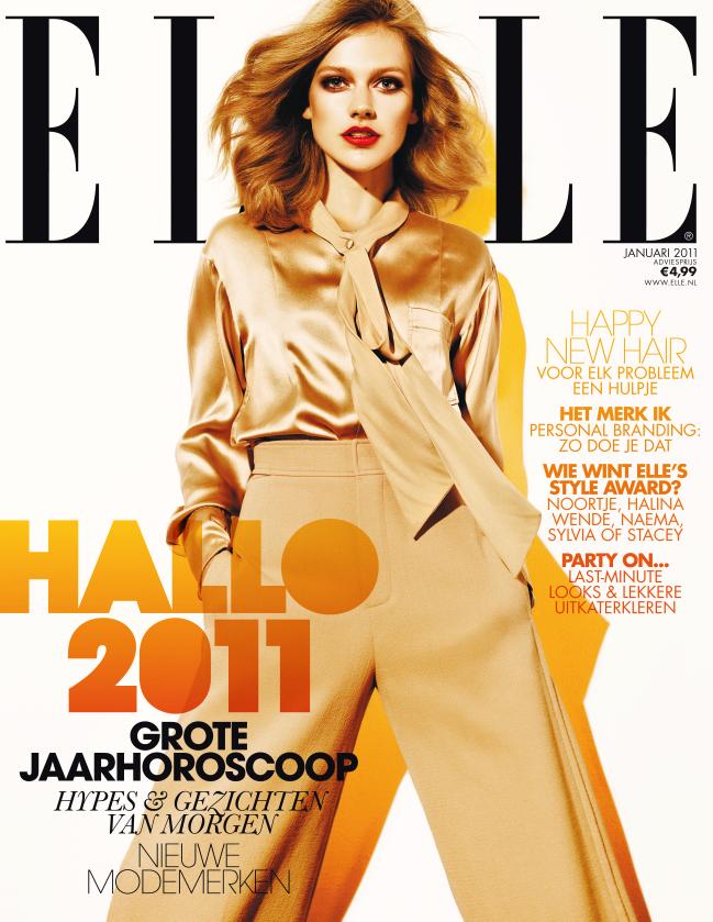 ANABEL VAN TOLEDO | COVER - ELLE NL - 01/2011