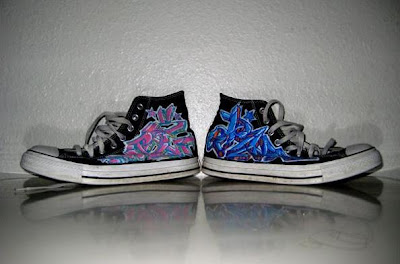 ART OF Graffiti on Converse Shoes 