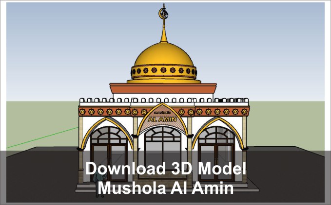 download 3d mushola