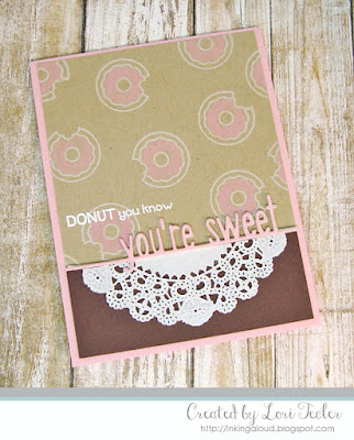 Donut You Know card-designed by Lori Tecler/Inking Aloud-stamps and dies from Lawn Fawn