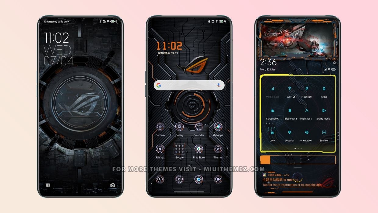 Asus R.O.G MIUI Theme