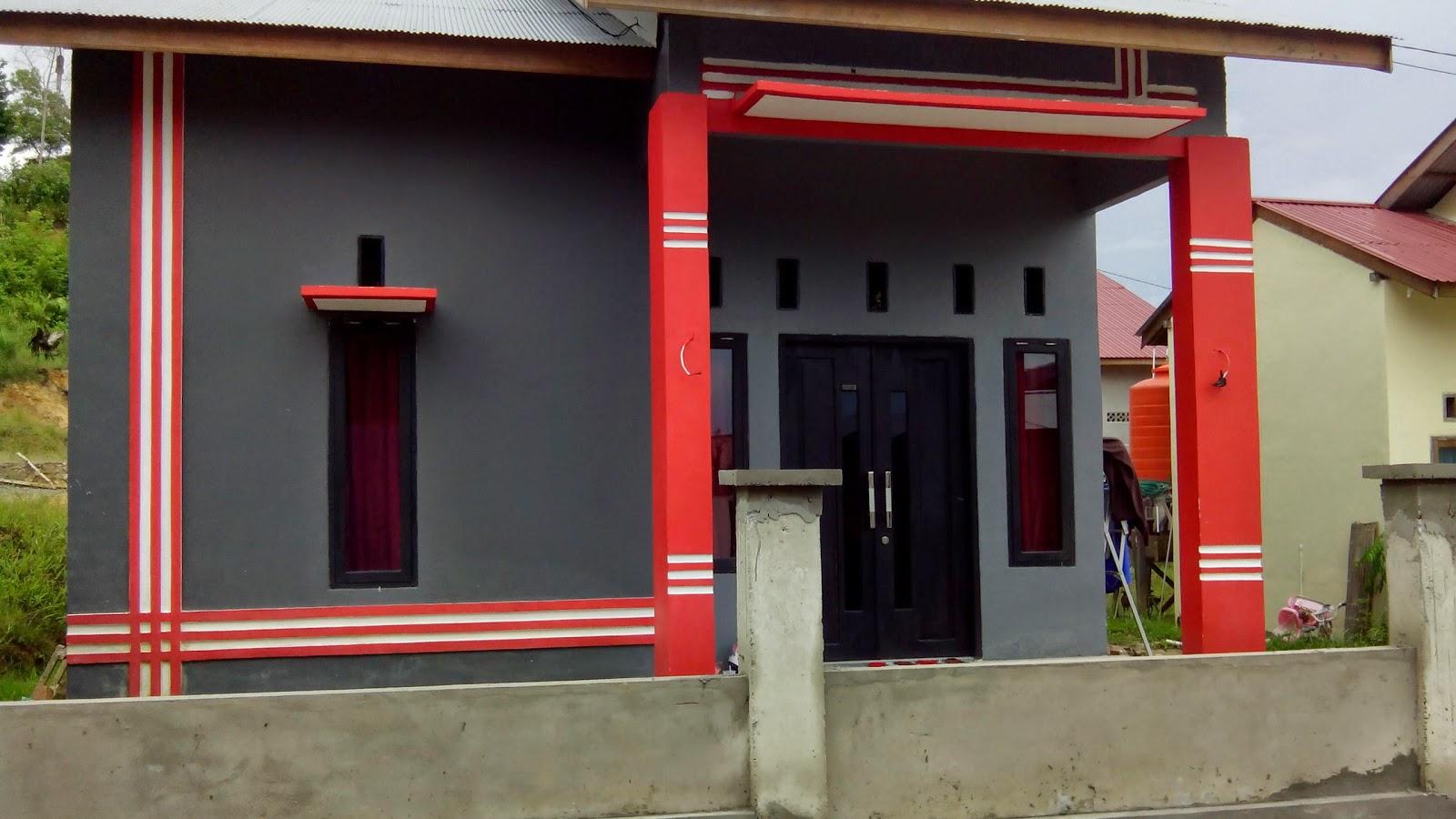  Warna Cat Rumah Garis Desain Rumah 