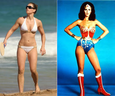 Jessica Biel vs Wonder Woman