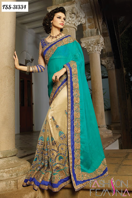 Most Beautiful and latest Women Wedding Designer Sarees Online Shopping