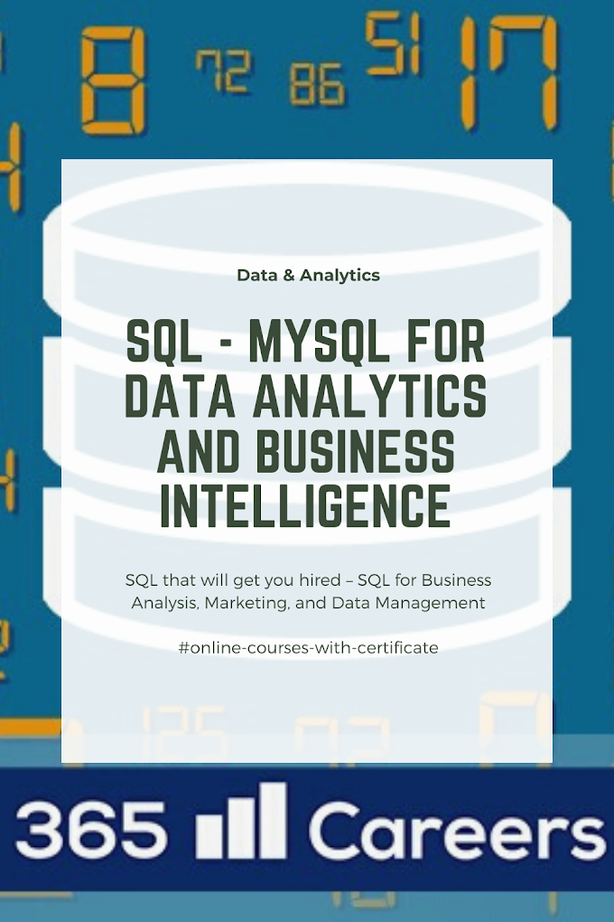 SQL - MySQL for Data Analytics and Business Intelligence