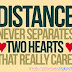 Distance Never Separates | Loving Greeting Card For Beloved