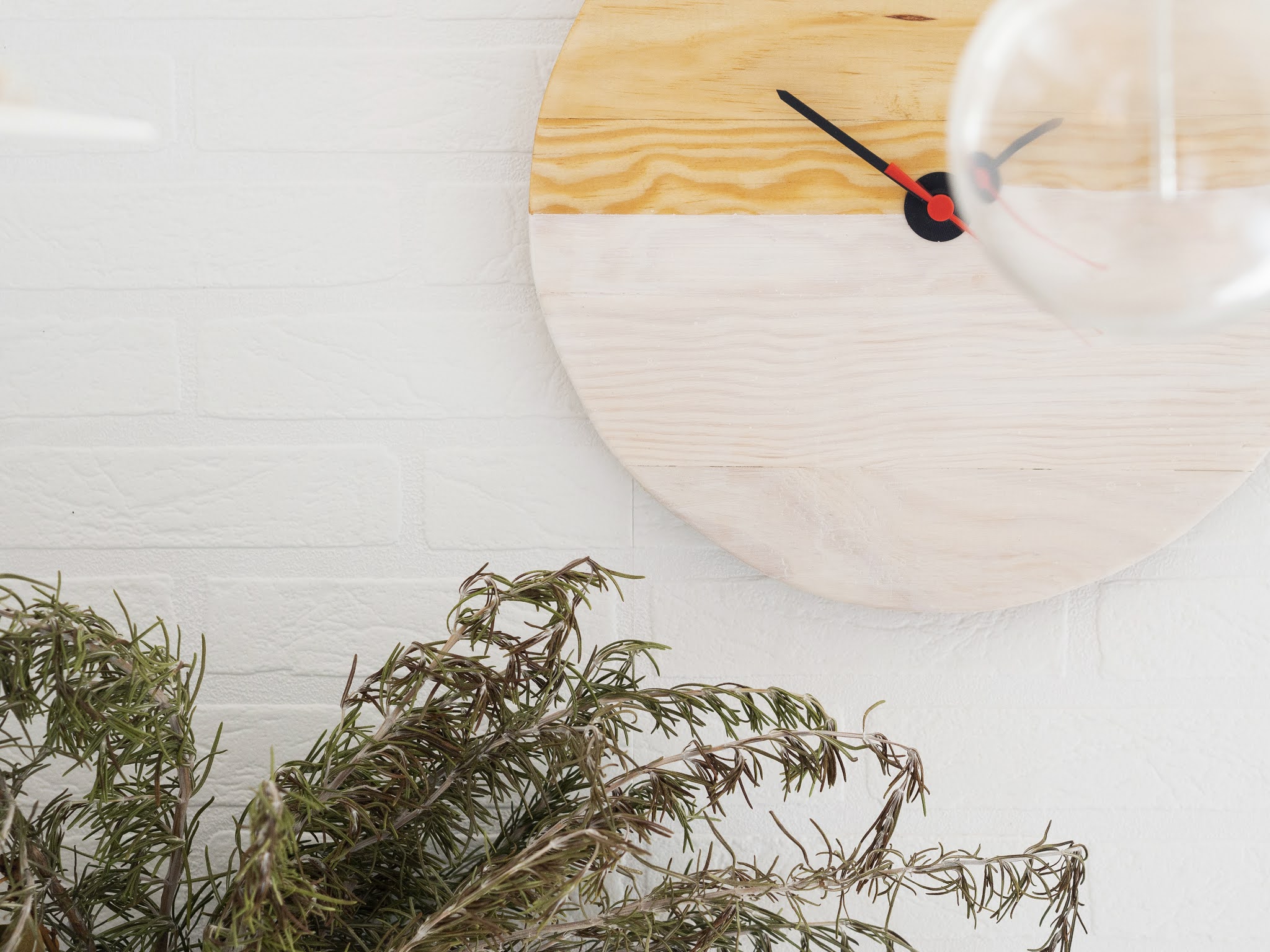 DIY Reloj de madera para nuestra cocina1