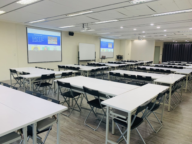 台中七期百人場地租借-台中CBD教室租借-A+B教室-圖片-分組型