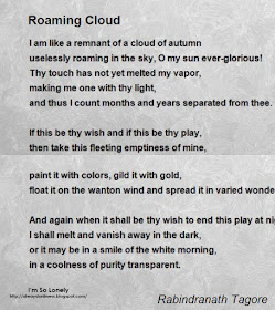 lonely poem - roaming cloud