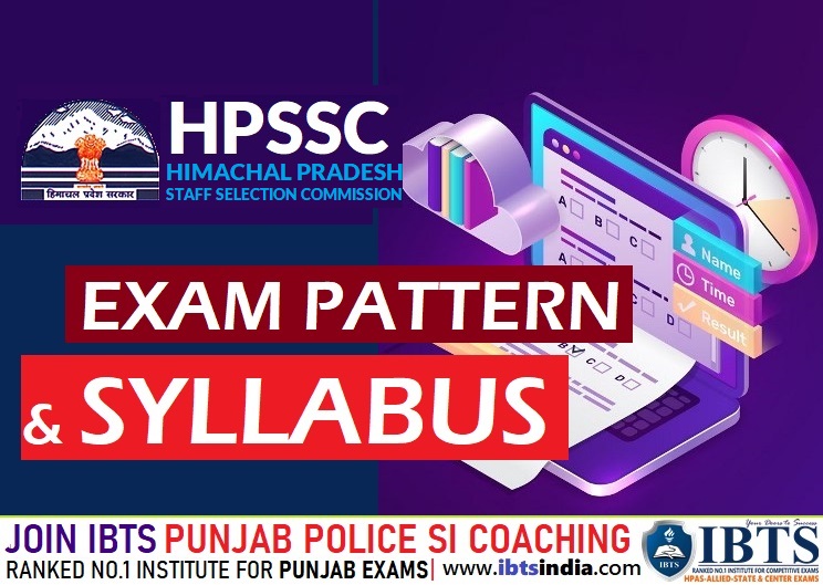 HPSSC Hamirpur Clerk Exam Pattern & Syllabus 2021