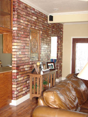 Faux Brick Wall2