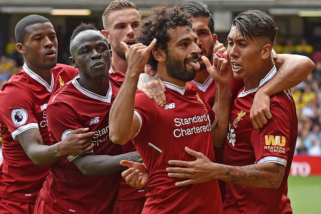 Firmino, Sadio Mane And Mohamed Salah