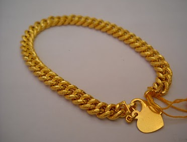  Model Gelang Emas Rantai 