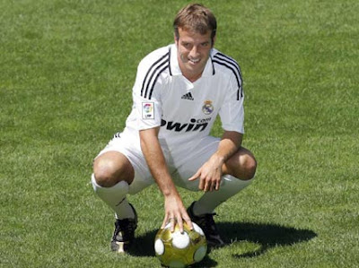 Rafael Van der Vaart Real Madrid player