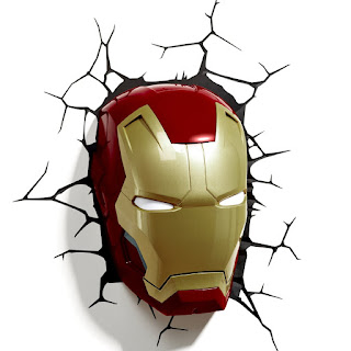 Awesome Iron Man 3 Mask 3D Deco Light