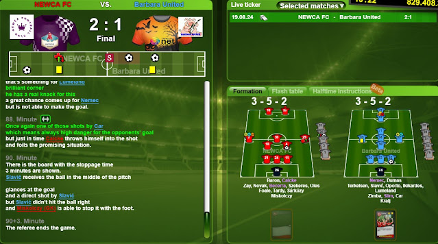 Newca FC  vs  Barbara United
