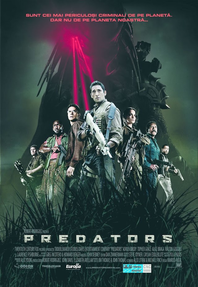 Predators (Film acțiune sf 2010) Trailer și detalii
