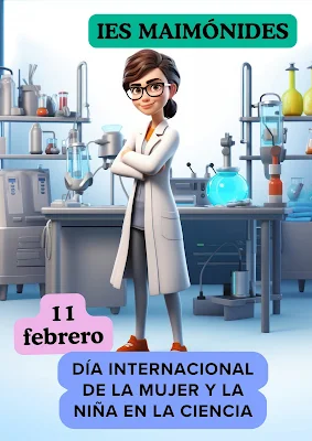 Feliz día internacional de la mujer y la niña en la ciencia.