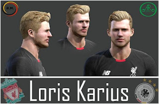 Pes 13 Loris Karius face by Alireza11