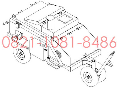 Jual Asphalt Sprayer 1200 Liter Terlaris