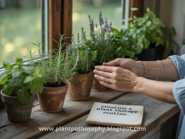 Creating a Plant Therapy Routine: A Guide to Healing with Nature