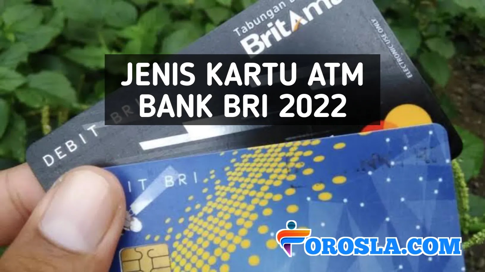 Jenis Kartu ATM BRI Terbaru 2022