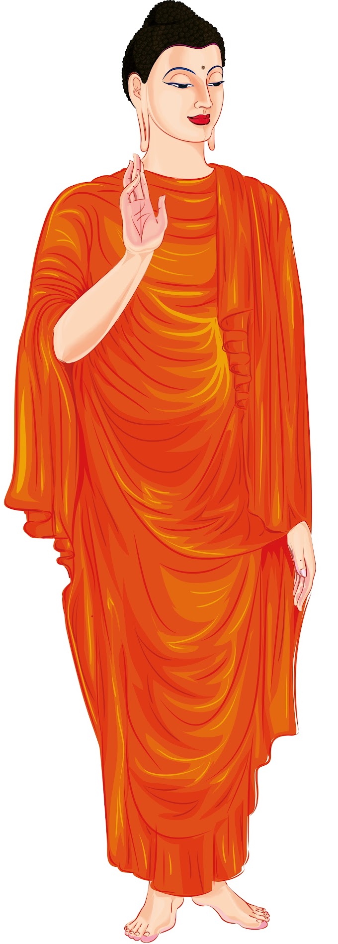 Gauthama Buddha - Wesak Art