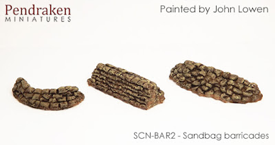 SCN-BAR2    Sandbagged barricades (3 types)