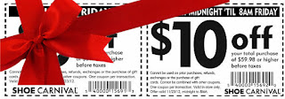 Free Printable Shoe Carnival Coupons