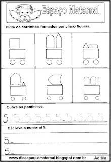 atividades de matemática educação infantil