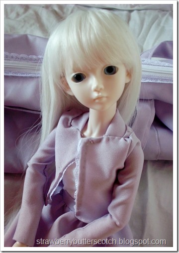 Ball Jointed Doll In Purple