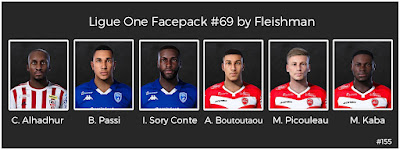 PES 2021 Ligue 1 Facepack #68 by Fleishman