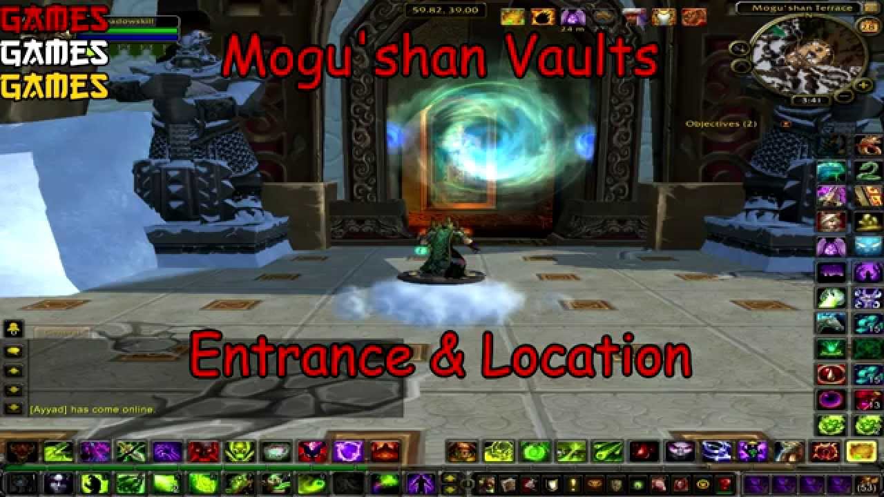 How to get to the Mogushan Vaults raid entrance YouTube