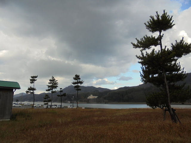 境水道と向こうが島根半島