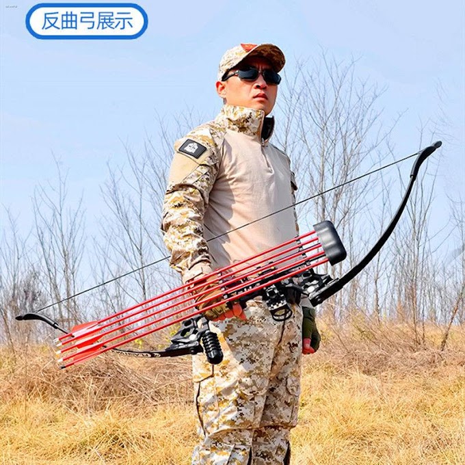 [ p38k63pfps ] ❉✖Lightning wolf professional entry bow and arrow shooting sports suit recurve compound pulley traditional alloy