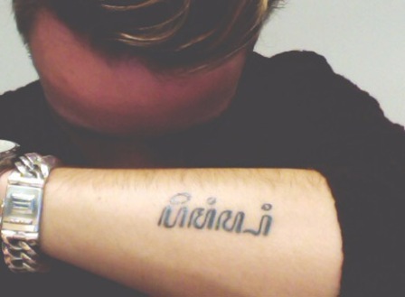 Kata Kata gambar tato  di lengan tangan keren Kata Kata 