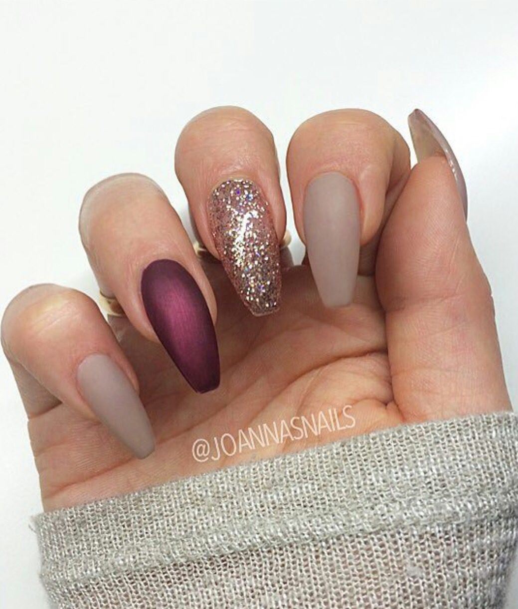 Cool Matte Nail Designs to Copy in 2019