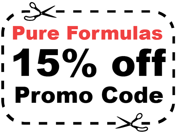 15% Pure Formulas Coupon Discount Promo Code Aug, Sep, Oct, Nov, Dec