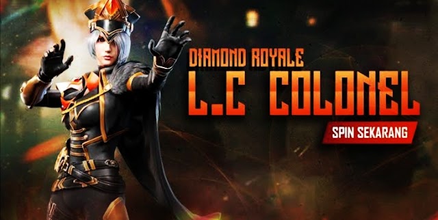 Free fire new diamond royale L.C.colonel 2020 first look