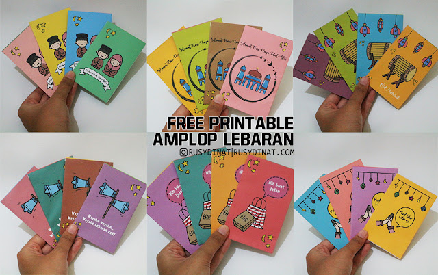 Amplop Lebaran Template