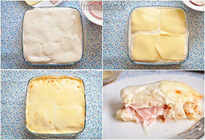 misto quente de forno com molho branco como fazer