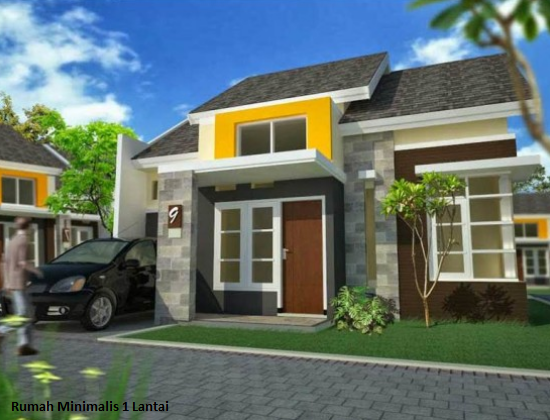  Desain Rumah Minimalis 1 Lantai 