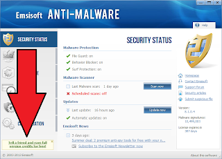 Trik Mendapatkan Serial Emsisoft Anti malware Seumur Hidup